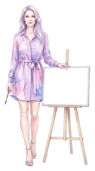 A woman holding a board with the card name: Great Canadian Rewards