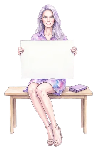 A woman holding a board with the card name: Great Canadian Rewards