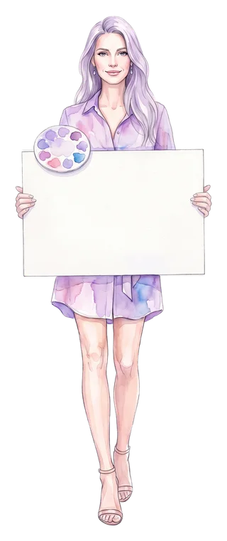 A woman holding a board with the card name: Great Canadian Rewards