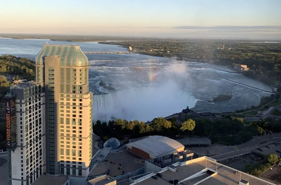 Fallsview Casino Resort tower by the Horseshoe Falls